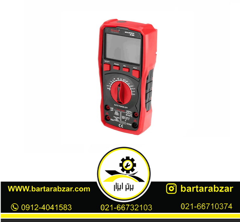 مولتی متر دیجیتال رونیکس مدل RH-9602 مولتی متر دیجیتال رونیکس مدل RH-9602