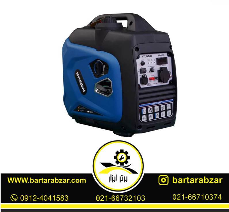 موتور برق اینورتری 3 کیلو وات هیوندای مدل HG-1231