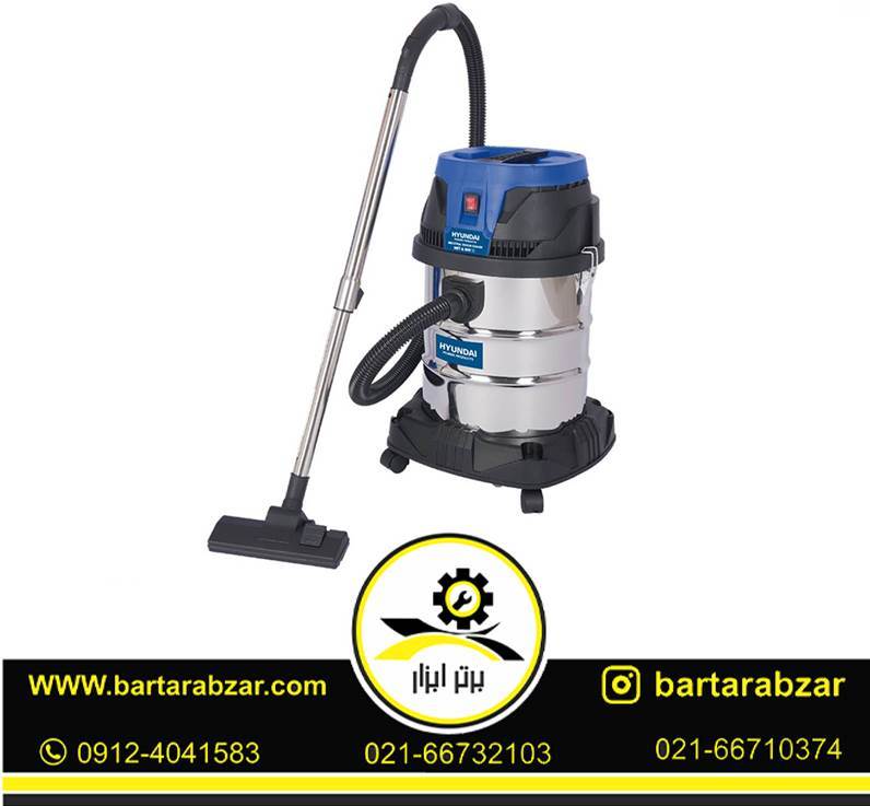 جاروبرقی صنعتی 30 لیتری 1600 وات هیوندای مدل HP-3015 جاروبرقی صنعتی 30 لیتری 1600 وات هیوندای مدل HP-3015