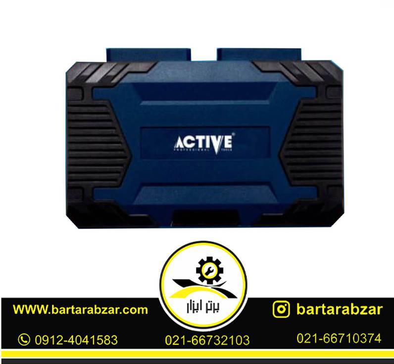 ست پیچگوشتی و بکس 53 تکه اکتیو مدل AC-6353PS ست پیچگوشتی و بکس 53 تکه اکتیو مدل AC-6353PS