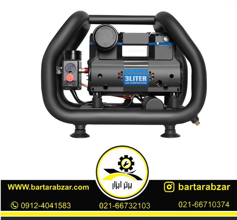 کمپرسور باد موتور توربو بی صدا ویوارکس مدل VR0317-SS کمپرسور باد موتور توربو بی صدا ویوارکس مدل VR0317-SS