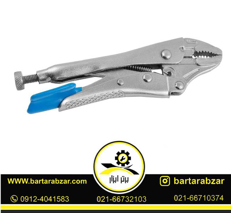 انبر قفلی 7 اینچ کروم اکتیو مدل AC-6070G انبر قفلی 7 اینچ کروم اکتیو مدل AC-6070G