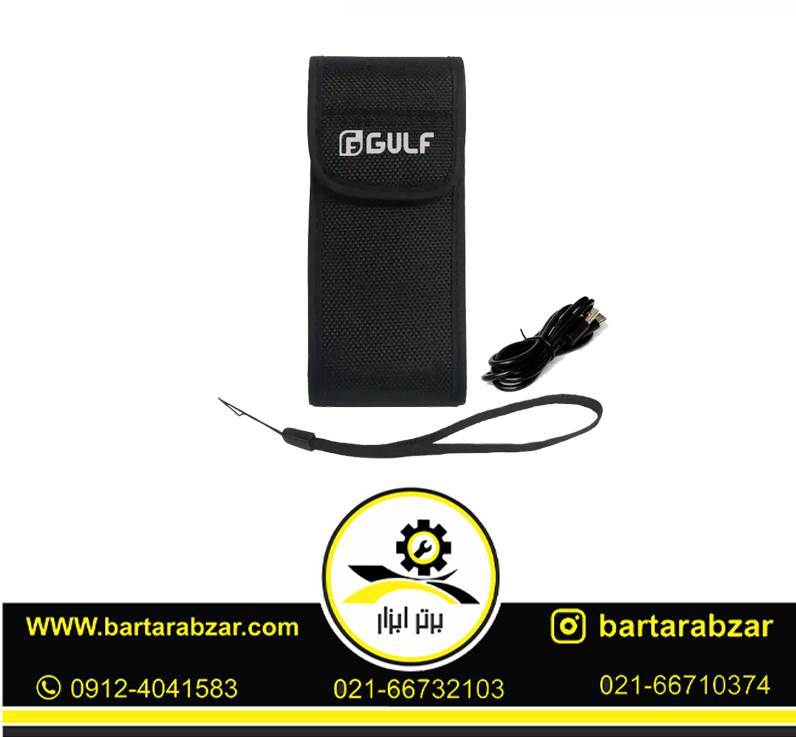 متر لیزری شارژی 80 متری گالف مدل 1280 متر لیزری شارژی 80 متری گالف مدل 1280