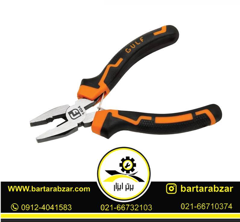 انبردست مینی 4.5 اینچ T-REX دسته TPR گالف مدل 1404 انبردست مینی 4.5 اینچ T-REX دسته TPR گالف مدل 1404
