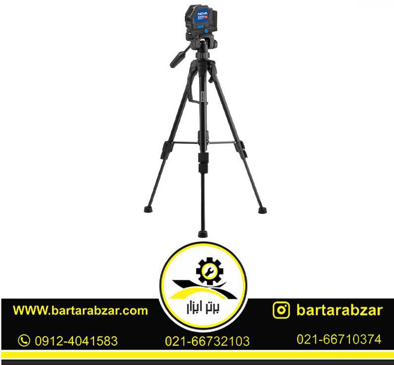 کیت تراز لیزری شارژی دو خط قرمز نووا مدل 2682R (همراه سه پایه) کیت تراز لیزری شارژی دو خط قرمز نووا مدل 2682R (همراه سه پایه)