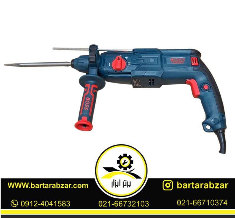 بتن کن 3 حالته باس مدل BS26SRE-BLUE بتن کن 3 حالته باس مدل BS26SRE-BLUE