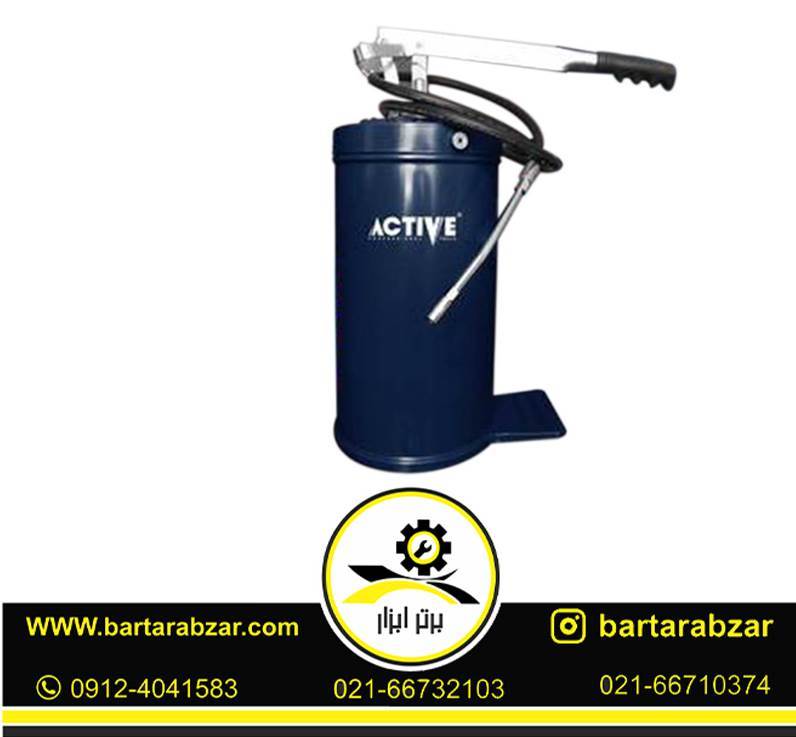 دستگاه گریس پمپ 5 لیتری سطلی اکتیو مدل AC-1805 دستگاه گریس پمپ 5 لیتری سطلی اکتیو مدل AC-1805
