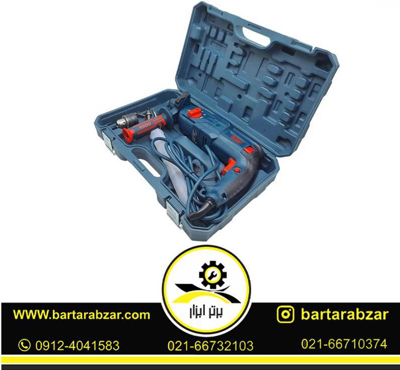 بتن کن 3 حالته باس مدل BS26SRE-BLUE بتن کن 3 حالته باس مدل BS26SRE-BLUE