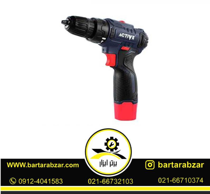 ست دریل شارژی 12 ولت اکتیو مدل AC-3512BR ست دریل شارژی 12 ولت اکتیو مدل AC-3512BR