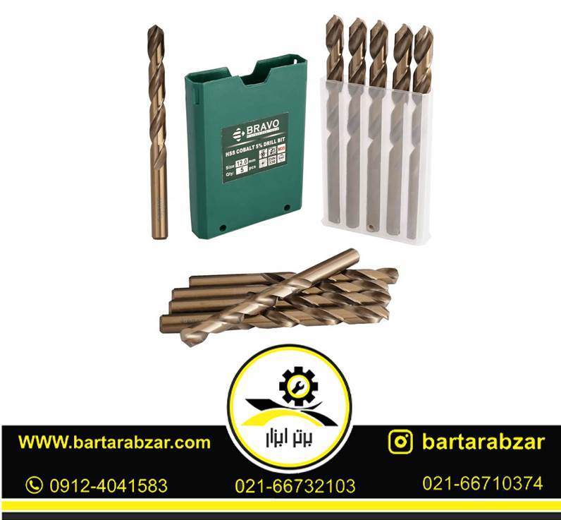 مته 5 درصد کبالت براوو سایز 12.5 (بسته 10 عددی) مته 5 درصد کبالت براوو سایز 12.5 (بسته 10 عددی)