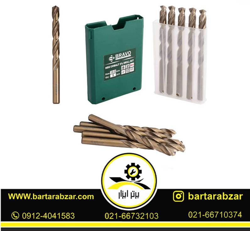 مته 5 درصد کبالت براوو سایز 10.5 (بسته 10 عددی) مته 5 درصد کبالت براوو سایز 10.5 (بسته 10 عددی)