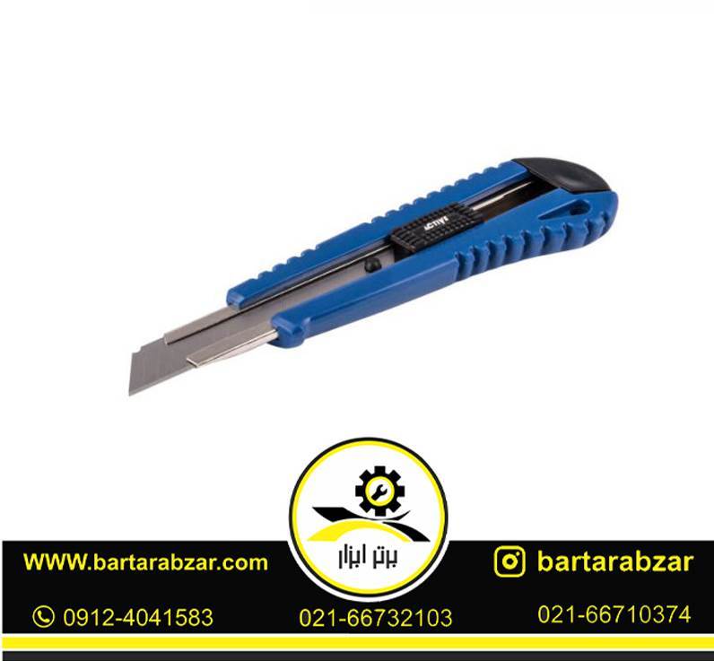 کاتر راپید 18 میلیمتری اکتیو مدل AC-6518E کاتر راپید 18 میلیمتری اکتیو مدل AC-6518E