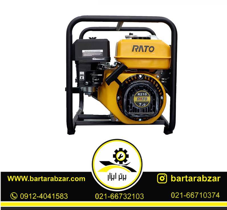 موتور پمپ بنزینی هندلی 3 اینچ راتو مدل RT80ZB28-3.6Q موتور پمپ بنزینی هندلی 3 اینچ راتو مدل RT80ZB28-3.6Q