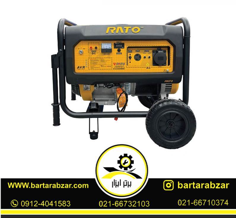 موتور برق 8.5 کیلووات راتو +R15500DWHB موتور برق 8.5 کیلووات راتو +R15500DWHB